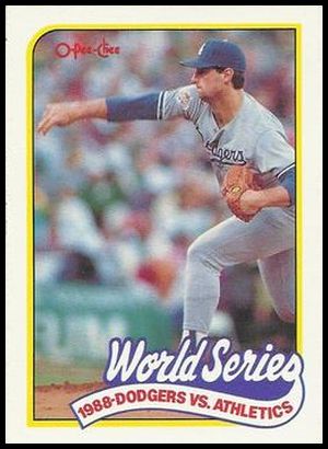 89OPC 177 1988 World Series Game 4 - Tim Belcher WS.jpg